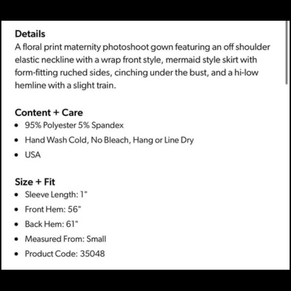 Navy Floral Wrap Maternity Dress - Picture 2 of 6